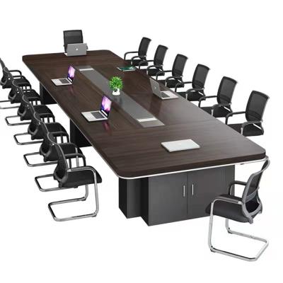 China China Factory Supply Customizable Simple Modern Negotiation Table Large Panel Meeting Room Table Conference Table for sale