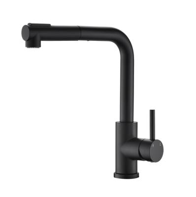 China Pull Out Best Spray Kitchen Faucets 2022 Modern Matte Black Kitchen Faucets Kitchen Sink Faucet for sale