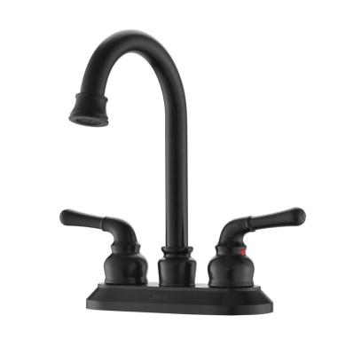 China LVITAN Classical Antique Brass Matte Black Bathroom Washbasin Faucet Basin Faucet Rotatable Manufacturing Good Prices for sale