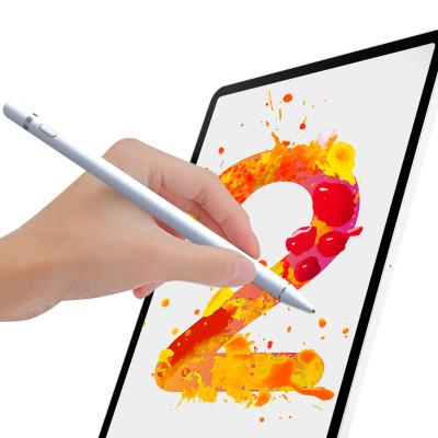 China Mobile Phone Android IOS Screen Touch Tablet Writing Drawing Pencil Universal Smart Active Stylus Pen for sale