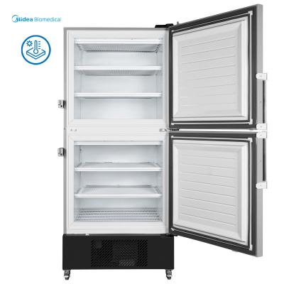 China 700*690*1920 Size Manual Defrost Biomedical Freezer For Pharmacy Vaccine Preservation for sale