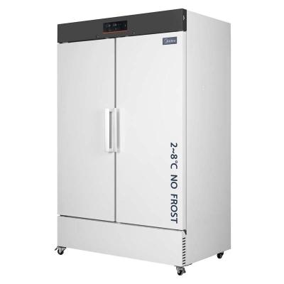 China MC-5L1006C Medical Pharmacy Refrigerator 1006L With Solid Door Interior Dimensions 1130*634*1354mm for sale