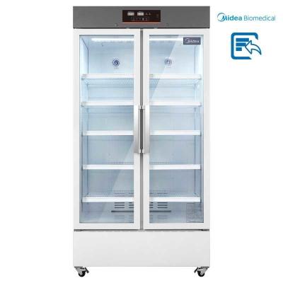 China MC-5L756 Medium Scale Pharmacy Refrigerator 756L Medical Refrigerator With Glass Door for sale