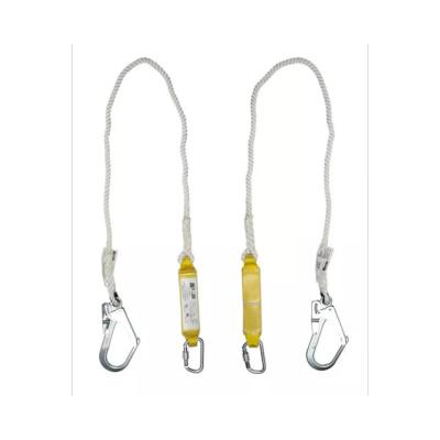 China High Tenacity Construction safety belt Single hook buffer rope climbing safety belt for sale