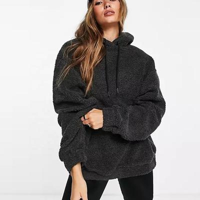 China Anti-pilling hot sale usa sherpa hoodie winter side warm popular QUICK DRY double fleece material for women for sale