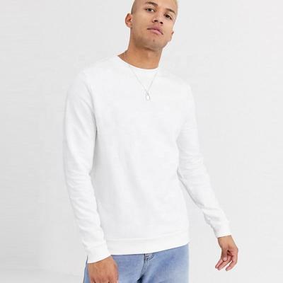 China Anti-wrinkle Aidi Crewneck Wholesale Blank White Blank Sweatshirt Winter Custom Men's Sweatshirt for sale