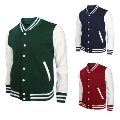 China Custom Wholesale Fashion Waterproof Men's Logo Letterman Baseball Jacket Winter Uniform 100% Winter Jacket for sale