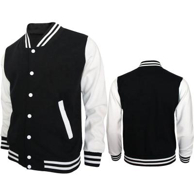 China Custom Clothing Cotton Waterproof Baseball Jacket Unisex 100% Casual Aidi Plain Sports Letterman Jacket for sale