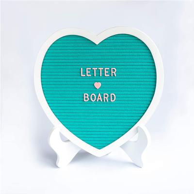 China New Europe Style DIY Felt Bunny Shape Felt Letter Board Cute Changeable Letter Board with Changeable Letters for sale