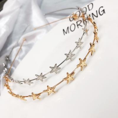 China Fashion Fashion Women Star Headband Girls Headband Hair Accessories for sale