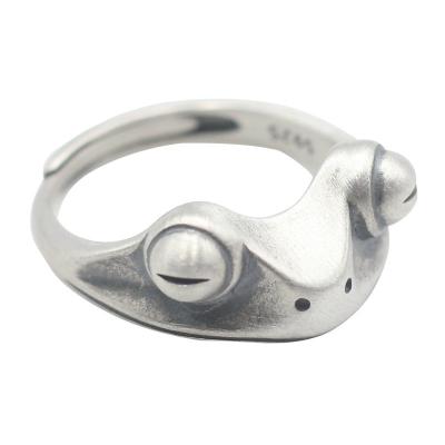 China Frog Animal Ring Cute Unisex Silver Gold New Arrival Fashion Vintage TRENDY Frog Animal Ring for sale