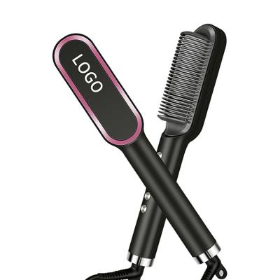 China Car Negative Ion Hair Straightener Doesn't Wound Hair Straightening Curly Hair Heating Straightening Comb for sale