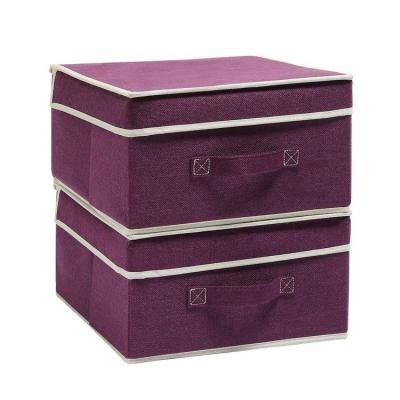 China Viable Custom Logo High Quality Bags Toy Storage Box Tissue Organizer For Shoes for sale