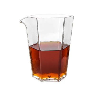 China Viable 60ML Shot Glass Octagonal Juice Cocktail Glass Cup Glass Water Cup for sale