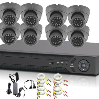 China NIGHT VISION 5M-8CH DVR Kits and 2M/4M/5M Metal IR Dome Camera/ Waterproof IR Metal Bullet Camera for sale