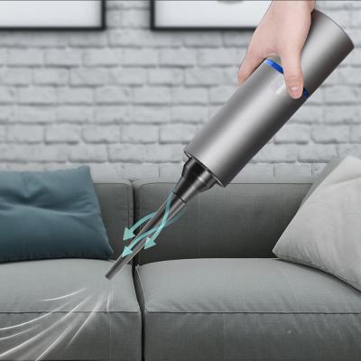 China Cleaning & pump air & air duster & Dropshipping Vacuum Pump 4 in 1 Air Compressor Mattress Pump Radio Car 4500Pa Fast Filling Rechargeable Vacuum Cleaner Duster for sale