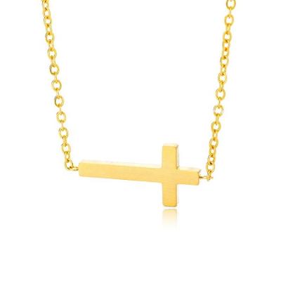 China FASHIONABLE Classic Stainless Steel Cross Necklace For Women for sale