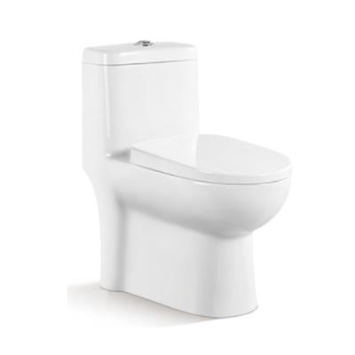 China Best Brand Double-flush Ceramic Bathroom Floor Running One Piece Toilets for sale