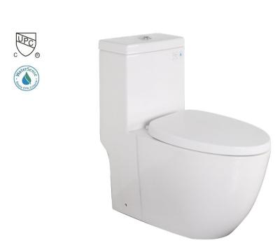 China American Standard cUPC Double-Flow Toilet Siphonic Bathroom Toilet Rough In Suite One Piece Toilet for sale