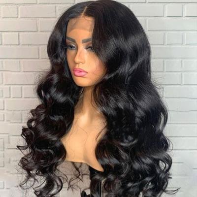 China Water Wave Wholesale 4X4 Mix Cheap HD Transparent Human Hair Lace Front Human Hair Wig Weave Texture Brazilian Lace Front Wig for sale