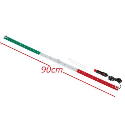 China New China-chic 90CM Italy strip lunga LED bar light bar 12V 24V Light Bar led national flag design car lamp for sale