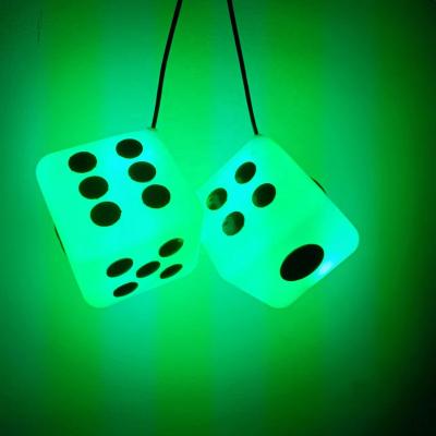 China Cyberpunk Hanging Dice Night Lamp Car Light Decoration Led Light for sale