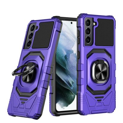 China High Quality Accessories Shockproof Kickstand Anti-fall Hybrid Phone Case For Samsung a01 a02 for sale