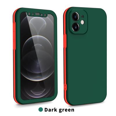 China Anti-drop New 3 in 1 Two Color TPU 360 Degree Full Protection Back Cover for Motorola POWER G GAME for sale