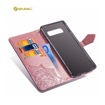 China 2019 s10 lite Phone Case Back Cover PU Card Slot Cell Phone Cover Leather Case For Samsung s10 plus for sale