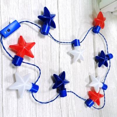 China Led Lighting Up Christmas Battery Jewelry LED Christmas Light Flashing Necklace Light for sale