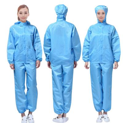 China Wholesale Unisex Reusable Coverall Work Uniforms Antistatic Dustproof Antistatic Clothing for sale