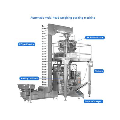 China Automatic chips bag packing machine for chips measuring and filling plantain chips packaging machine for sale