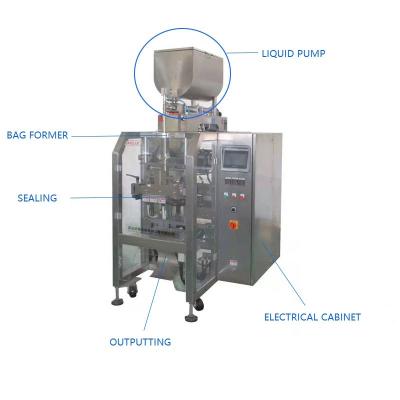 China Factory Supplying Chilli Salad Hot Sauce Packing Machine for sale