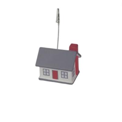 China Soft Toy Soft Toy PU Stress Reliever House Shape With Note Holder for sale