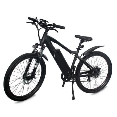 China Aluminum Alloy New Arrival 26 Inch E Bicycle With Rear Hub Full Suspension 40km/h Motor City Electric Mountain Bike for sale