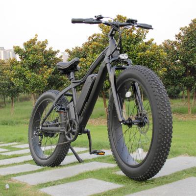 China Aluminum Alloy Most Popular 4.0 Big Tire Adult 26 Inch Mountain Bike 48V Big Snow Tire Electric Bicycle For Sale for sale