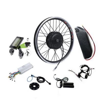 China Big Power 48v 1000w e-bike conversion kit with battery bike kit with 20-29