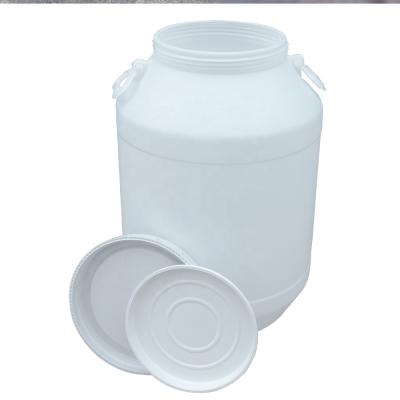 China Strong Sealing 600L White HDPE Plastic Drum With Cover Handle For Chemical for sale