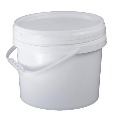 China Plastic 5L Water Round Bucket Jerry Cans Drum 5 Kg Paint Bucket for sale