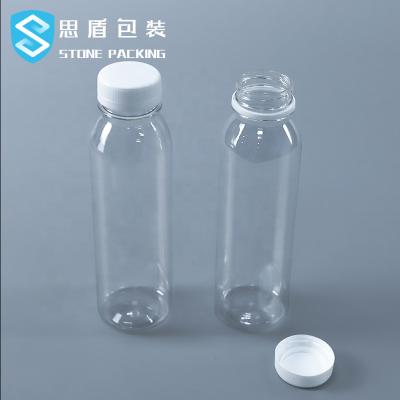 China 100% Virgin Plastic Juice Drink Beverage Bottle With pp Material 350ml Pet Bottle Milk Water Screw Cap for sale