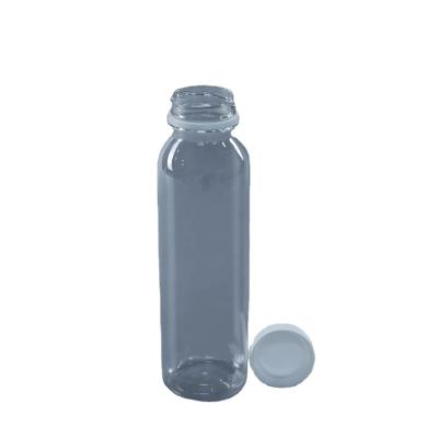 China Transparent Material 350ml 100% Virgin PET Bottle Milk / Water / Juice / Drinks / Beverage Plastic Bottle With PP Screw Cap for sale