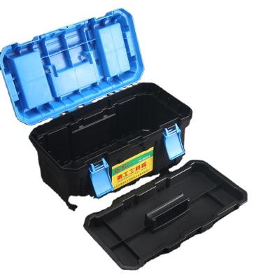 China 13 16 19 Inch Plastic Tool Box With Handle Tray Compartment Storage Box Hammer Pliers Screwdriver Tool Holder Container Box for sale