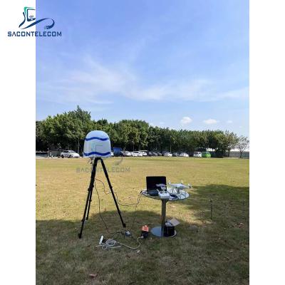 China 360 graden 3 km afstand UAV Signal Jammer Drone Detection Counter System Te koop