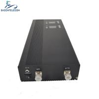 China 5 Bands Mobile Phone Signal Booster 23dBm 800 900 1800 2100 2600mhz Gain 75dB for sale