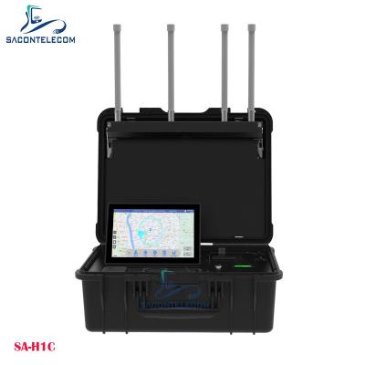 Chine Détecteur de drones de bagages portables UAV DJI FPVs WiFi Détection de drones DIY Jusqu'à 10 km de distance à vendre