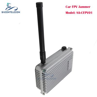 China 1 Band 50w Vehicle Mounted FPV Drone Signal Jammer Anti Drone Frequency Jammer for sale