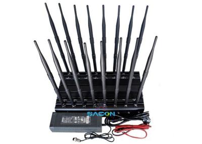 Chine 16 canaux 38w Wifi signal brouilleur 2.4G 5.8G Pour les salles de réunion / musées à vendre