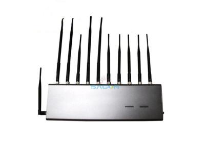 Chine 4G GPS RF Wifi signal brouilleur 11 antennes pour l' école / salle de conférence à vendre