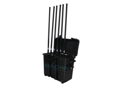 China 220w High Power Drone Signal Jammer 2 horas de trabalho com controle remoto à venda