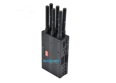 China DC12V Portable Signal Jammer Omni Antennas CDMA DCS Para Templos Igrejas à venda